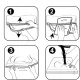 Vacuum Storage Bag for Clothes 50x60 cm