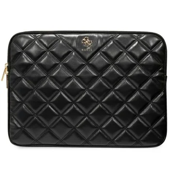 Guess Quilted 4G Laptop Sleeve 14", Black
