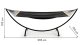 MultiGarden garden hammock with stand 296x120 cm, 150 kg capacity