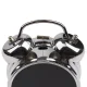 Izoxis 26337 Digital Alarm Clock, Silver/White