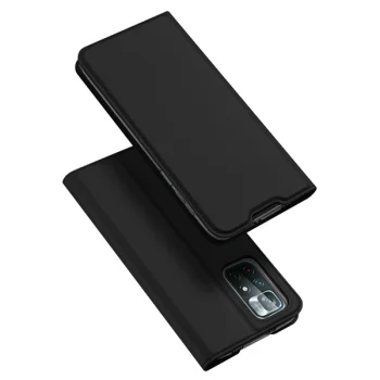 Xiaomi Poco M4 Pro 5G DUX DUCIS Skin Pro Series Leather Case Cover, Black
