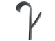 Bathroom Radiator Towel Hooks, 2 pcs, Black