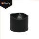 Ruhhy 26128 LED Flameless Candles, 3.6 cm, Set of 12, Black