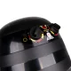 Gabbiano 1600A Wall-Mounted Hair Dryer, Black