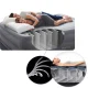 Intex Queen Air Mattress with Piston Pump 203x183x25 cm Inflatable Bed 64144