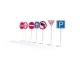Transport Cargo Aircraft Airplane Police Car Play Set