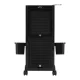 Gabbiano 68C Hairdressing Trolley, Black