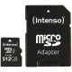 Intenso Performance 512GB microSDXC Card Class 10 UHS-I U1 with SD Adapter