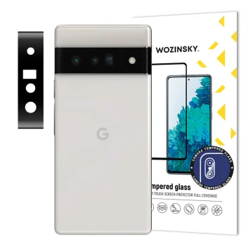 Wozinsky Full Camera Glass for Google Pixel 6 Pro, 9H Tempered Glass, Clear