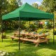 Pop-Up Garden Gazebo Event Tent 3x3m MultiGarden, green