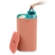Joseph Joseph Tota Pop 60L Laundry Separation Basket with Lid, Coral