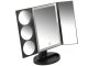 LED Lighted Makeup Mirror with 3x 5x 10x Magnification, Black