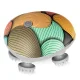 4FIZJO Waterproof Electric Head and Scalp Massager, Multicolor