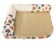Cat bed with scratching surface, sleeping mat, size M