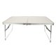 Trizand Folding Camping Table - Suitcase, Beige
