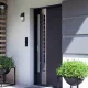 Garden Wall Lamp E27 IP54, Black