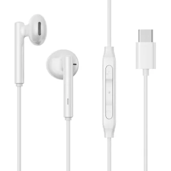 Joyroom JR-EC05 USB-C In-Ear Headphones, White