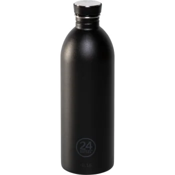 24Bottles Urban Bottle Water Bottle, 1000 ml, Tuxedo Black