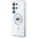 Karl Lagerfeld Button Karl Head MagSafe Case for Samsung Galaxy S25 Ultra, White