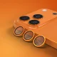 Etteri Camera Lens Protector for iPhone 17 Pro / 17 Pro Max, Orange