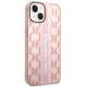 Karl Lagerfeld Mono Vertical Stripe iPhone 14 Plus Case, Pink