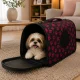XL Pet Carrier Bag for Dogs and Cats, 51.5x28.5x21 cm, Black