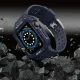 Armored Case with Strap for Apple Watch 42/44/45mm - Blue