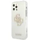 Guess iPhone 12 Pro Max Case Glitter 4G Big Logo, Transparent