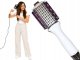 3-in-1 Hair Dryer Brush with Ionization, 1000W, White