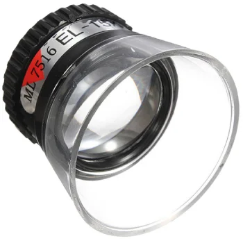 Watchmaker and Jeweler Eye Loupe Magnifier 15x 22 mm, Black