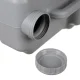 Trizand 00024498 Portable Toilet 20L, Grey
