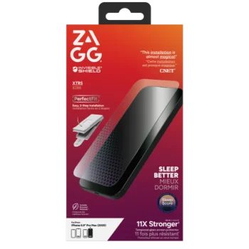 ZAGG Invisibleshield Glass XTR5 Graphene Screen Protector with Blue Light Filter iPhone 17 Pro Max