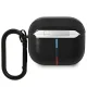 BMW AirPods 3 Case Leather Curved Line, Black