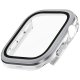 Uniq Voute Tempered Glass Case for Apple Watch 10/11 42mm Silver