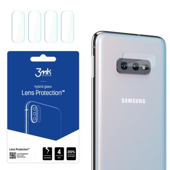 Samsung Galaxy S10e 3MK Lens Protection Back Camera Hybrid Glass Protector, 4 pcs.