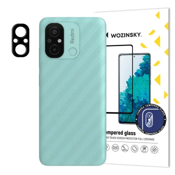 Wozinsky Full Camera Glass for Xiaomi Redmi 11A / Poco C55 / Redmi 12C