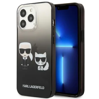 Karl Lagerfeld Gradient Ikonik Karl&Choupette Case for iPhone 13 Pro / 13