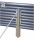 Raised Garden Bed Klasika Woodlook, 150x75x30 cm, Gray