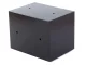 Home Safe with Key Lock, Black