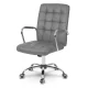 Sofotel Benton Office Chair, Faux Leather, Grey