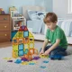 Magnetic Building Blocks 45 Piece Set for Kids Construction Toy for House and Car
