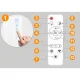 Infrared Heater Panel Berdsen Bd-985 720W with Wi-Fi and Remote Control