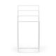 Modernhome Freestanding Towel Stand, 4 Tiers, White