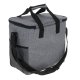 Travel thermal bag for storing and carrying warm or cold food on the beach/picnic, 16l, gray