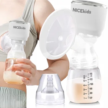 NICEkids S059 Three-Phase Electric Breast Pump, White