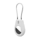 Apple AirTag Case with Steel Cable, Black + White (2 Pack)