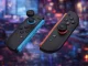 Silicone Thumb Grip Caps for Nintendo Switch 2 Joy-Con, 6 Pieces, Black