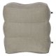 Inflatable Travel Foot Rest Pillow with 3 Adjustable Height Levels, Grey