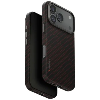 Uniq Keva EDGE Magclick Case for iPhone 17 Pro Orange