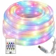 Flexible RGBic Neon LED Strip 5m USB with Bluetooth App & Remote